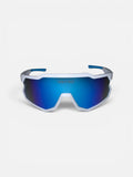 VEYRO Elaris blaue Sportbrille mit umschließendem Rahmen – Frontansicht
